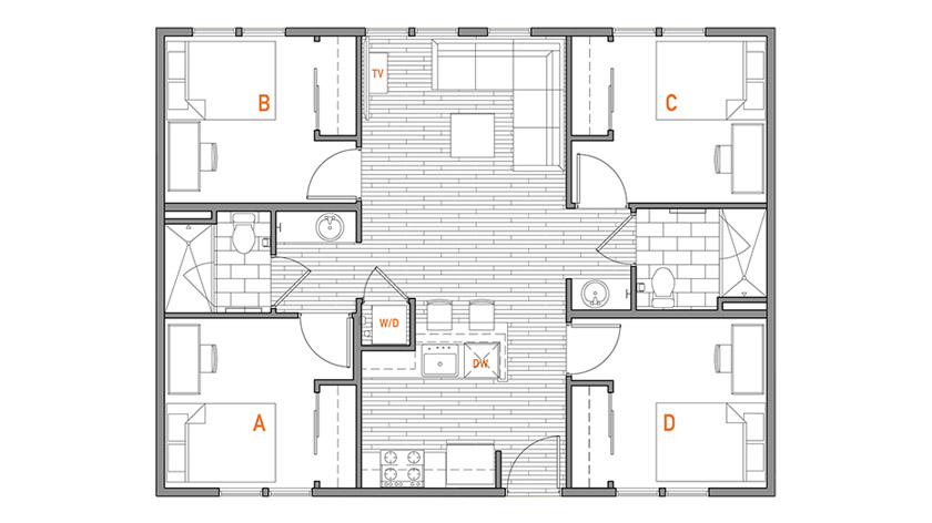 floor plan layout at nolan apartments